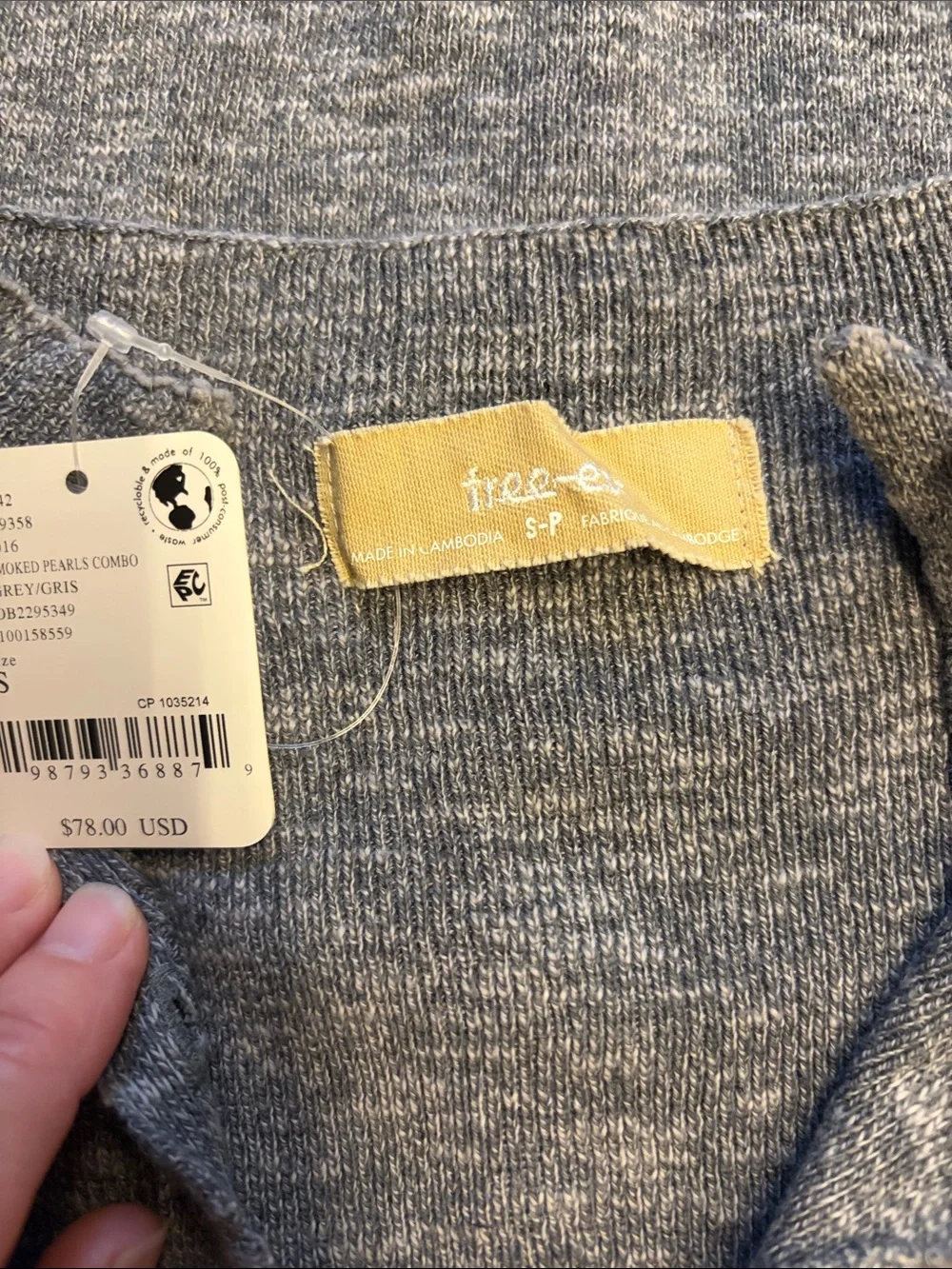 Free People fitted heather